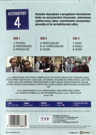 DVD - Alternatywy 4 (3DVD) / reż. Bareja Stanisław