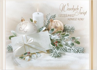 5 Postkarten "Boże Narodzenie" pocztówka 15x10cm, verschiedene Motive stroik