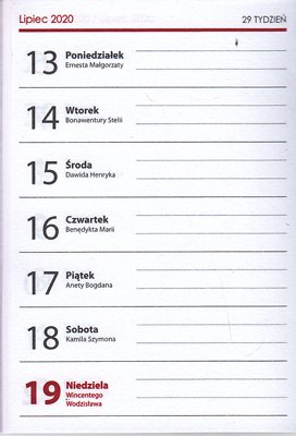 Taschenkalender 2021 - Kalendarz kieszonkowy 7,5 x 10,5 cm