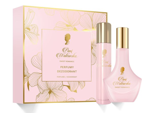 Pani Walewska - Zestaw prezentowy SWEET ROMANCE, perfumy 30 ml + dezodorant 90ml