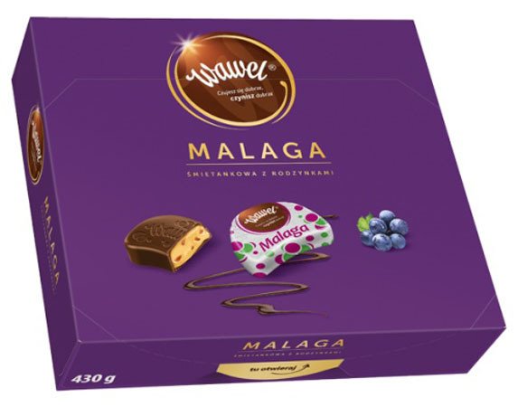 Cukierki Malaga 330g Wawel