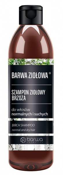 Szampon ziołowy brzoza 250ml, Barwa Ziołowa / Kräutershampoo Birke