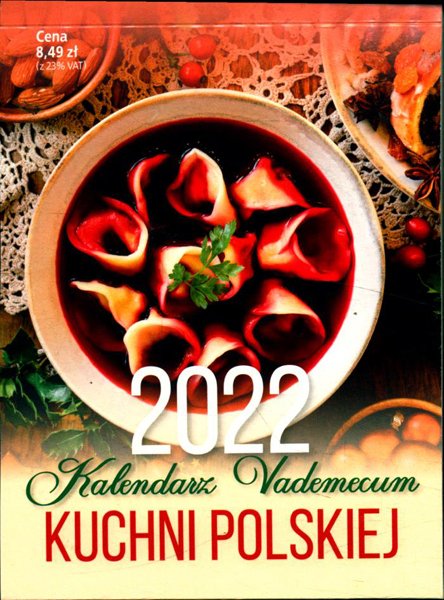 Kalender 2022 - Zdzierak duży - Vademecum kuchni polskiej, 10x13,5 cm