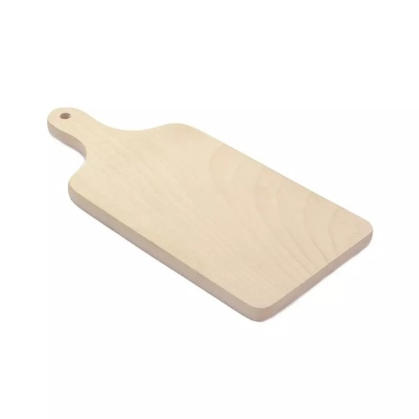 Deska kuchenna drewniana z rączką 12x27 cm / Küchenbrett aus Holz mit Griff